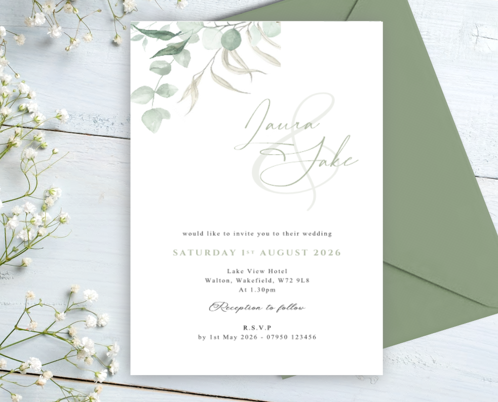 Isla Wedding/Evening Invitations