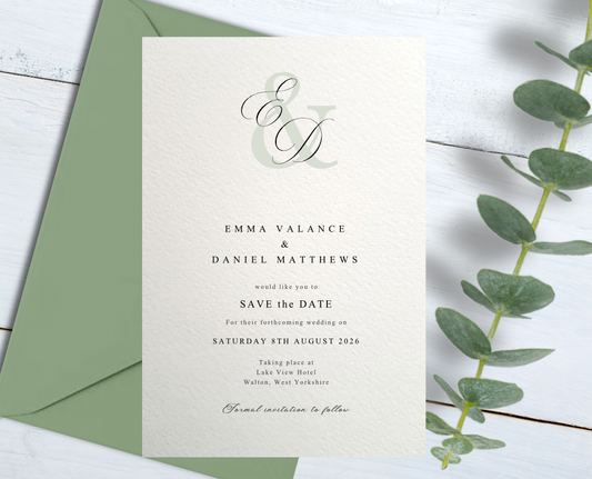 Jessica Save the Date Cards
