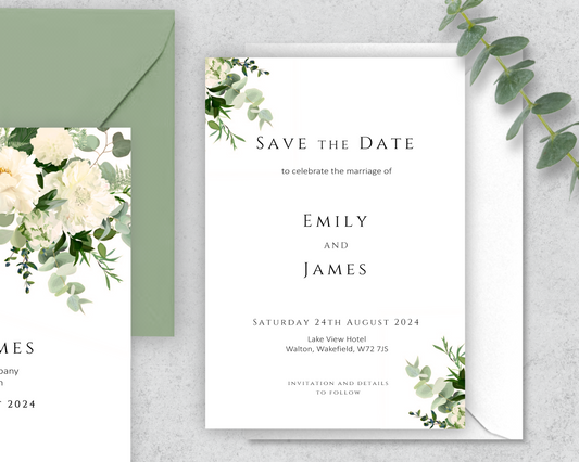 Isabella Save the Date Cards