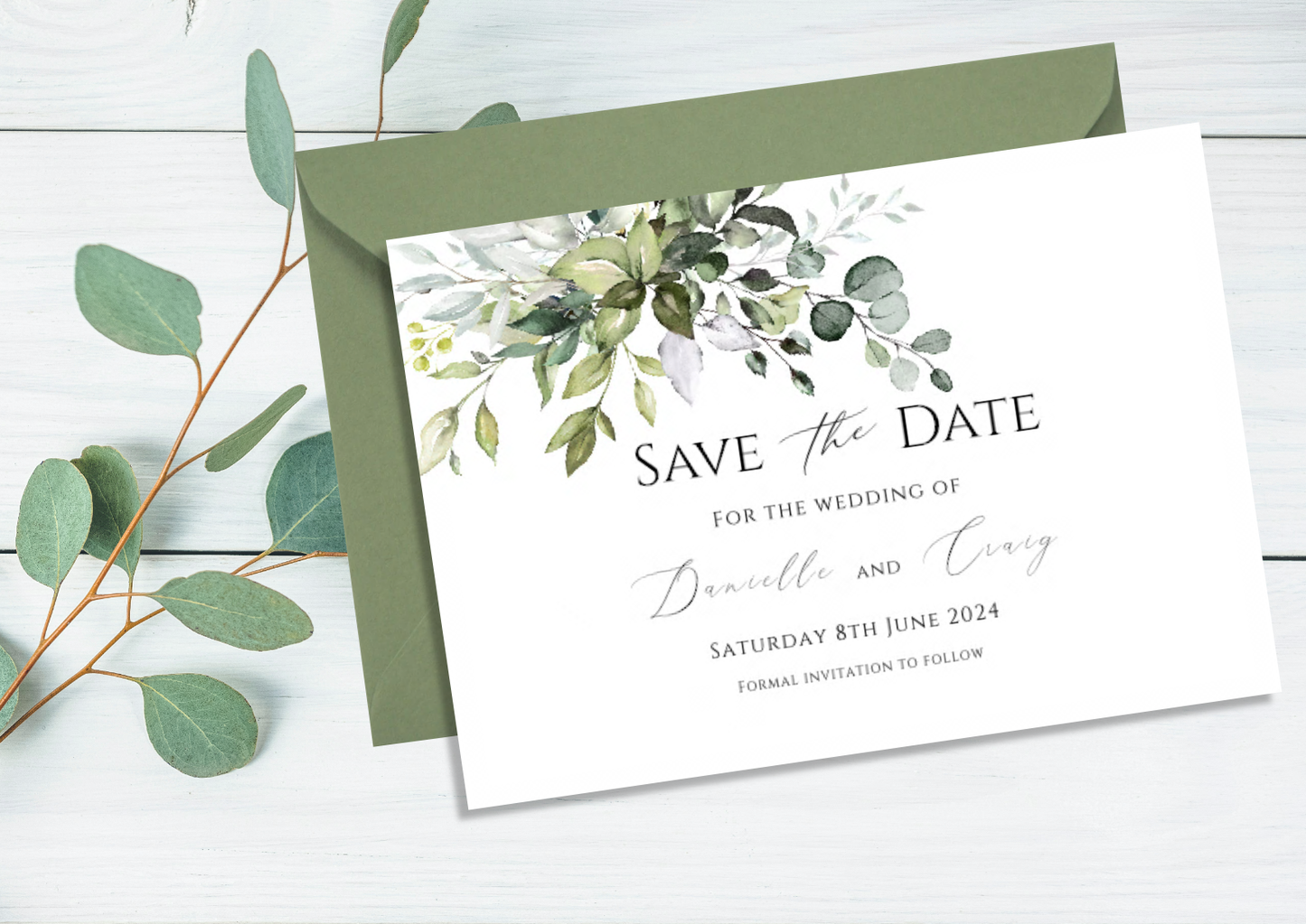 Luna Save the Date Cards