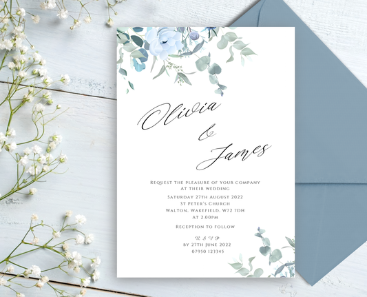 Mia Wedding/Evening Invitations