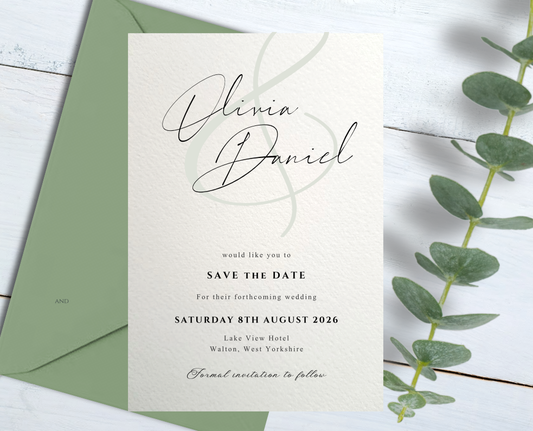Leanna Save the Date Cards