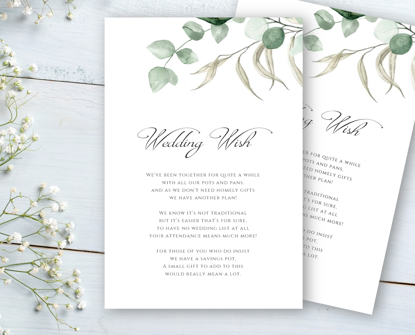 Willow Kind Request Cards