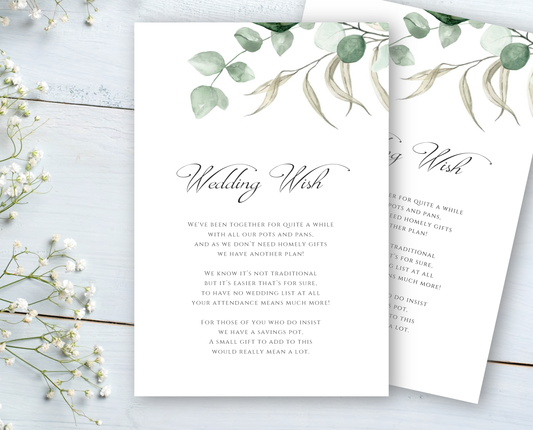 Willow Kind Request Cards